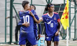 Nepal win woman football