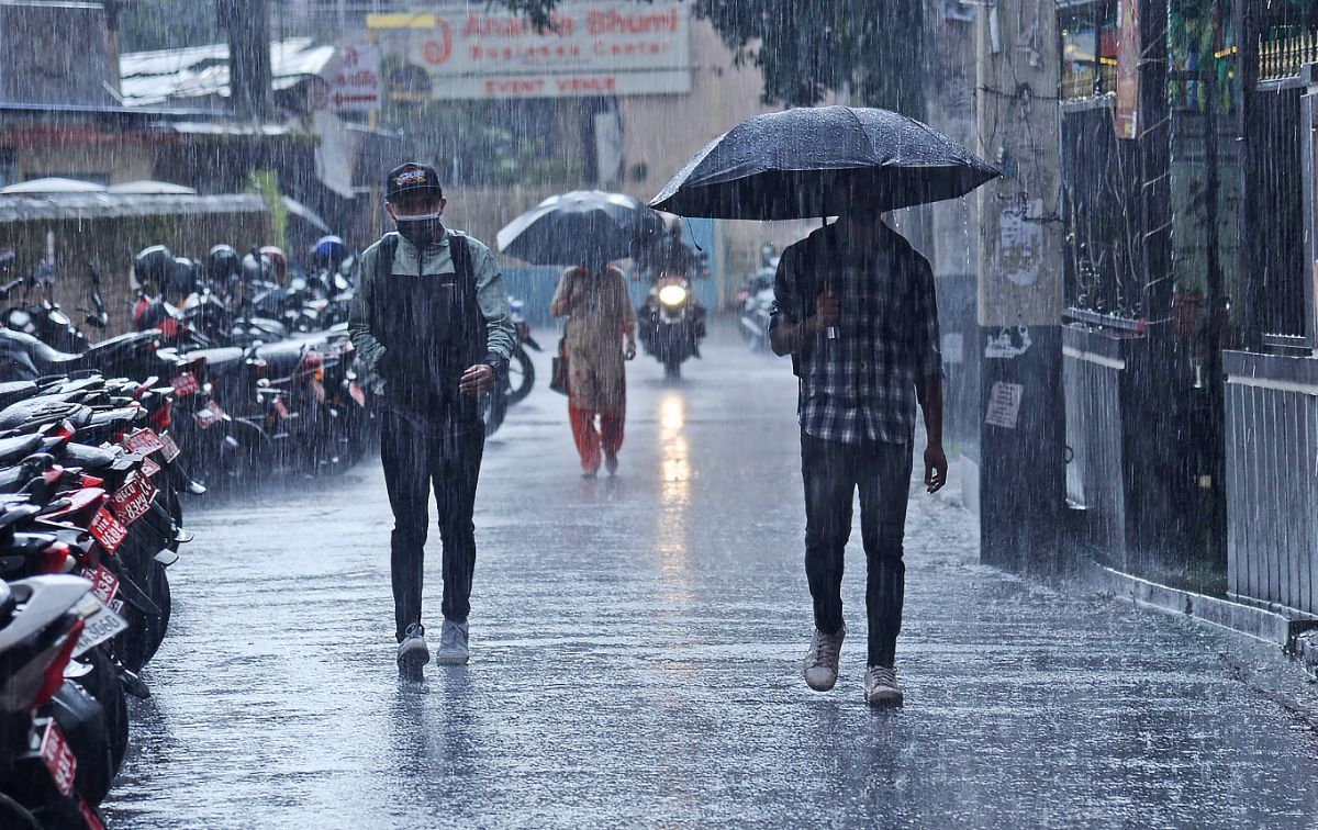 Rain in Ktm