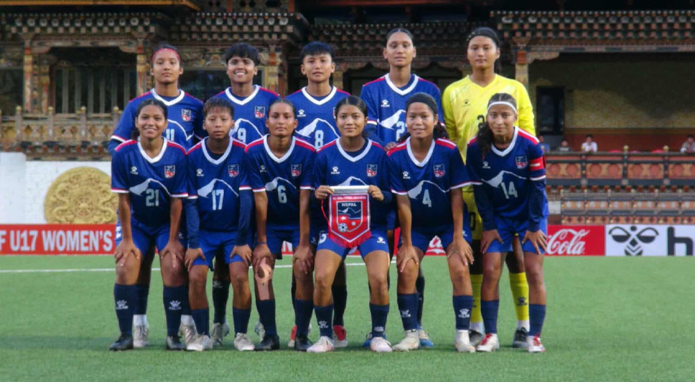 Nepali woman football Team