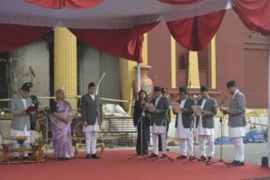 Ministers sworn in
