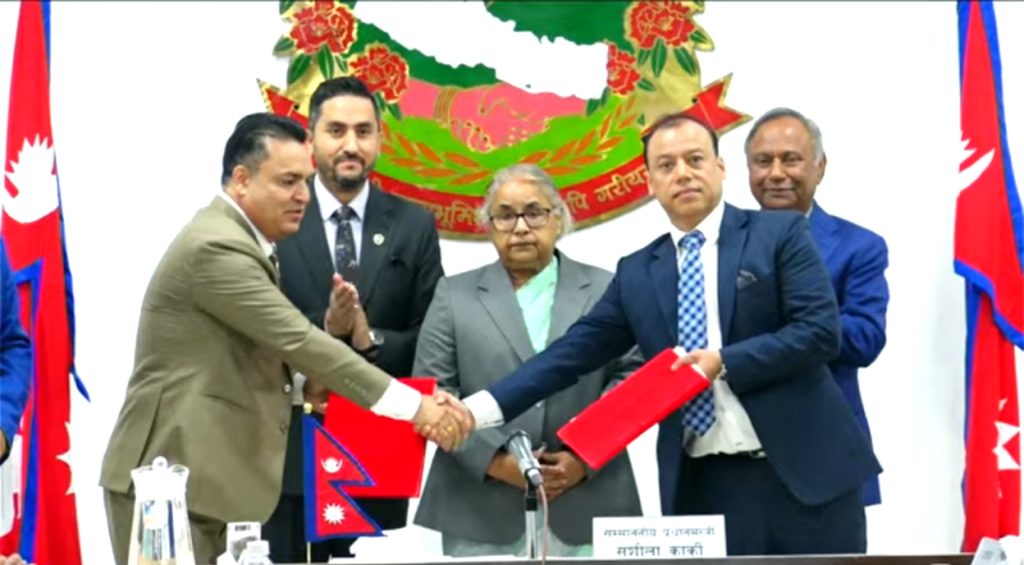 NRNA unity announced in the presence of Prime Minister Sushila Karki