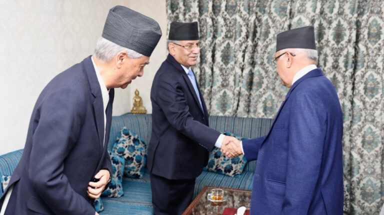 Deuba-Prachanda-Oli