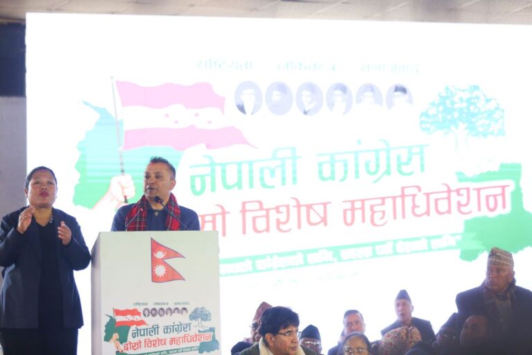 Gagan Thapa, NC