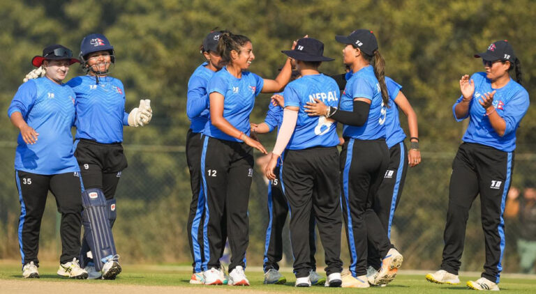 Nepal woman cricket