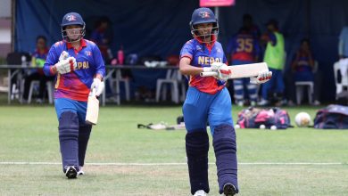 Nepali woman cricket