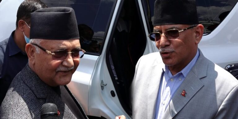 Oli, Prachanda