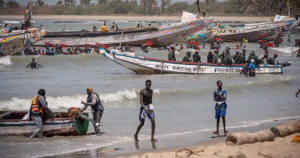 the coast of Gambia