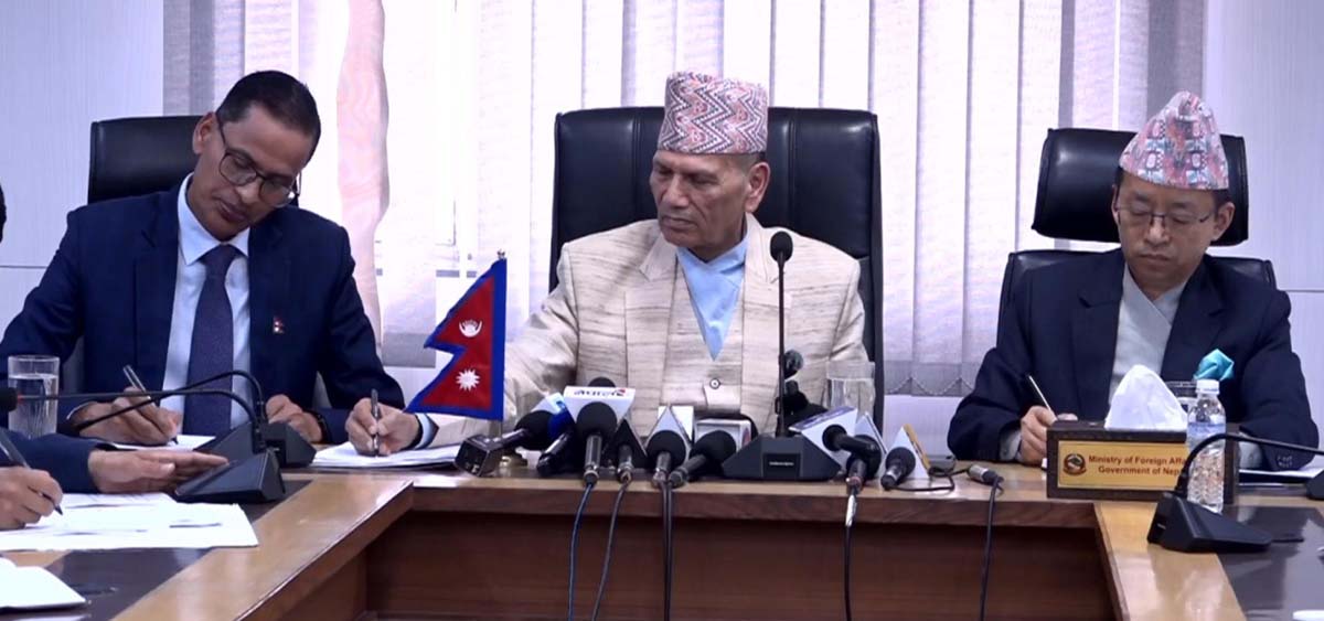 Foreign Ministry Press-meet