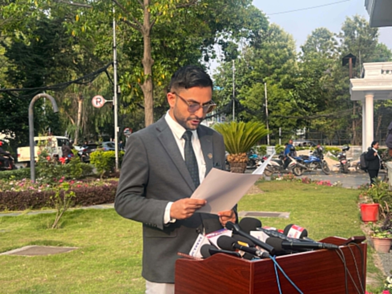Spokes Person Pokhrel