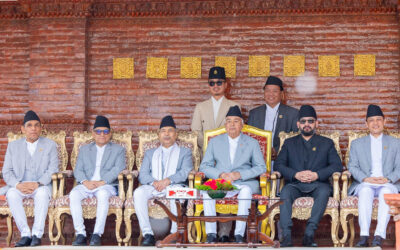 Re-appointed Home Minister Gurung takes charge