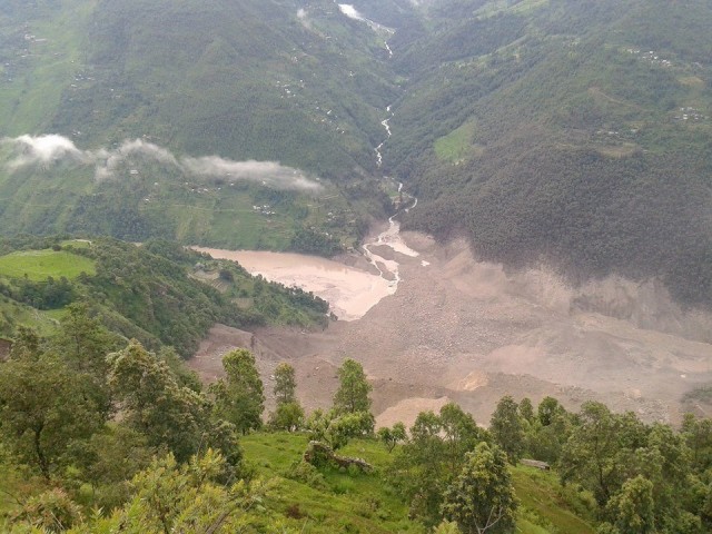 Landslide Sunkoshi