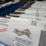 Vote-by-mail process in CA