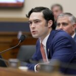 WASHINGTON, DC - JANUARY 22: U.S. Rep. Brandon Gill (R-TX) questions Special Counsel Jack Smith as he testifies during a hearing before the House Judiciary Committee in the Rayburn House Office Building on Capitol Hill on January 22, 2026 in Washington, DC. Smith testified on his team's federal criminal investigations into President Donald Trump which included 2020 election interference and classified documents. (Photo by Al Drago/Getty Images)