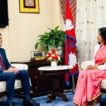 US Envooy with Minister Gauri