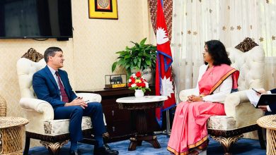 US Envooy with Minister Gauri