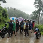 Basudev river floods