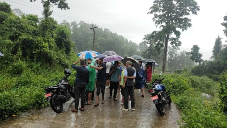 Basudev river floods