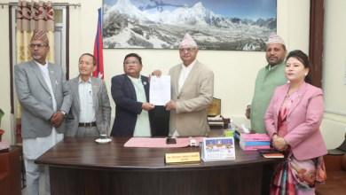 Koshi Minister Reisgn