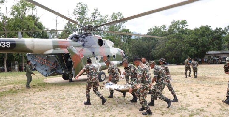 NA Rescue Bhotekoshi Flood