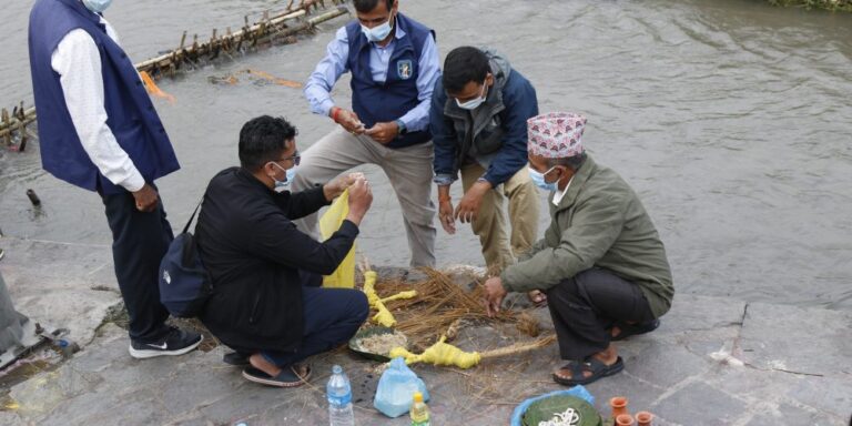 Bhotekoshi Floods Funral