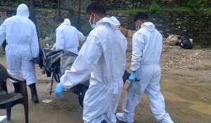 Rasuwa Floods death body