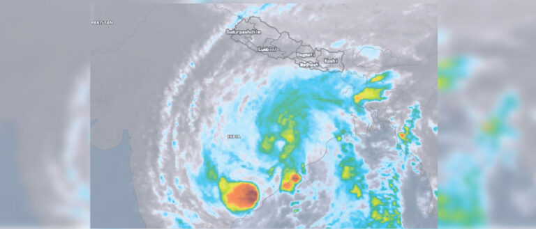 Cyclone in Nepal
