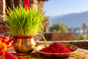 Dashain Tika Jamara