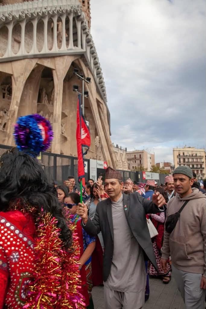 Dashain in Spain